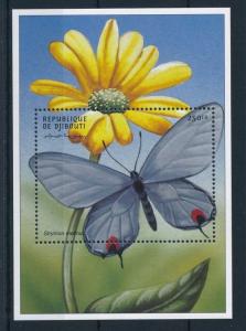 [29502] Djibouti 2000 Butterflies Schmetterlingen Papillons  MNH Sheet