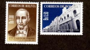 Bolivia # 975-976 Mint NH!