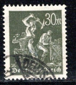 Germany Reich Scott # 226, used, Mi # 243a, exp h/s