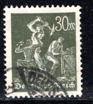 Germany Reich Scott # 226, used, Mi # 243a, exp h/s