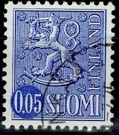 Finland; 1963: Sc. # 398: Used Type II Single Stamp