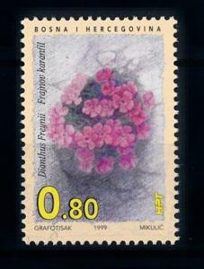 [69966] Bosnia Herzegovina Croatia 1999 Flora Flowers Blumen  MNH