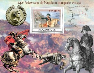 Mozambique 2009 MNH-240th Ann. of Napoleon Bonaparte. Sc 1920, Mi 3419/BL281