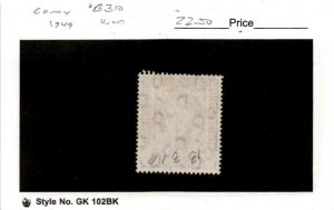 Germany, Postage Stamp, #B310 Used, 1949 St Elisabeth (AE)