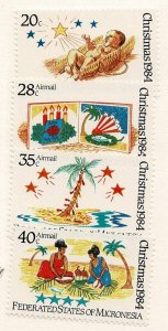 Micronesia #22,C7-9 MNH cpl set Xmas