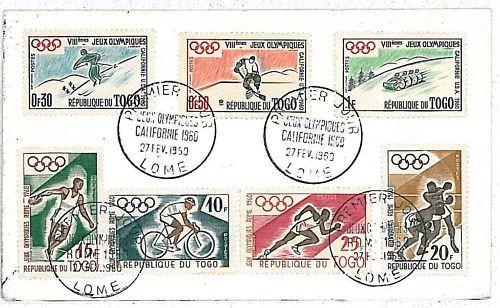 WINTER OLYMPICS: POSTAL HISTORY - COVER FDC: TOGO 1960