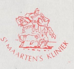 Meter cover Netherlands 1989 Saint Martin of Tours - Horse - Nijmegen