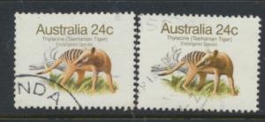 Australia SG 788 and 788b  pair Used  see further details