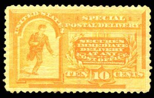 Special Delivery E3 10¢ Orange 1893 Expo Issue MNH  CV $650.00