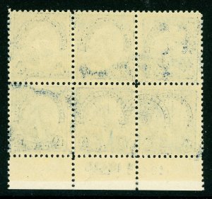 USA 1923 ⭐14¢ Indian⭐Scott # 565 ⭐ Plate Block ⭐ MNH V659 
