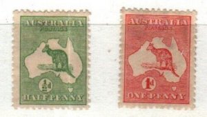 Australia Scott 1-2 Mint hinged [TH304]
