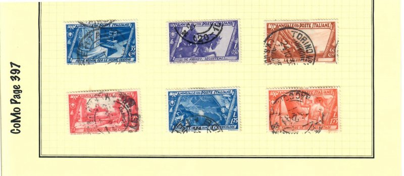 ITALY COMO 397 used just $0.25 for the ENTIRE lot.  CV TOTALLY IGNORED