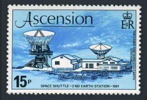 Ascension Isl 273a 2 stamps, MNH. Michel 275. Flight of Columbia space shuttle.