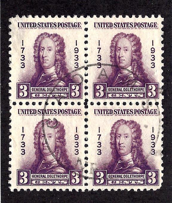 726 Used... Block of 4... SCV $1.00