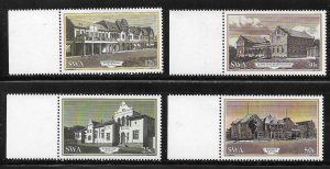 South West Africa 1985 Historic Buildings Sc 540-543 MNH A1881
