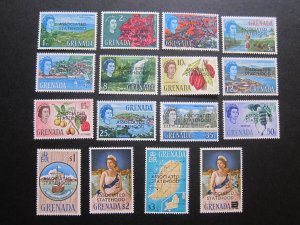 Grenada 1967 Sc 246-261 set MH