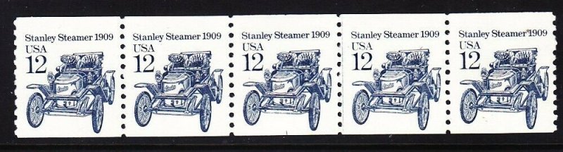 US 2132 MNH 1985 12¢ Stanley Steamer 1909 PNC Plate #1