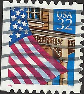 # 2921 USED FLAG OVER PORCH