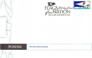 USPS 1st Day Ceremony Program 4276 Flags of Our Nation American Samoa Set 1 2008
