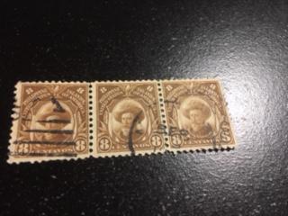 philippines sc 293 u strip of 3 unwmk