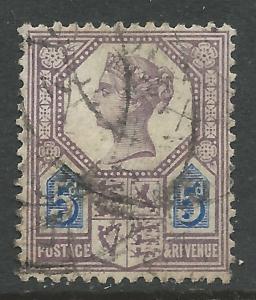 Great Britain # 118a  Victoria - 5d - TYPE I   (1) VF Used