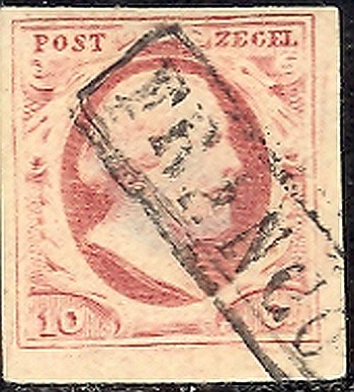 Netherlands #2 and 2a  Used F-VF 