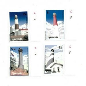 Grenada - 2001 - Lighthouses - Set Of 4 Stamps - MNH