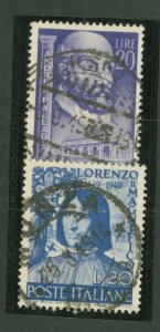 Italy #523/4 Used Single