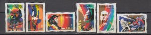 J38662 jlstamps, 2002 france set #2905-10 music
