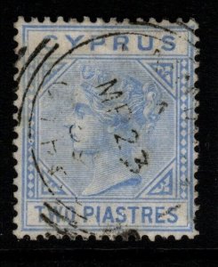 CYPRUS SG13 1881 2pi BLUE USED