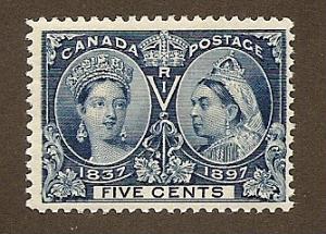 Canada  Scott #54  Mint H  Scott CV $60.00