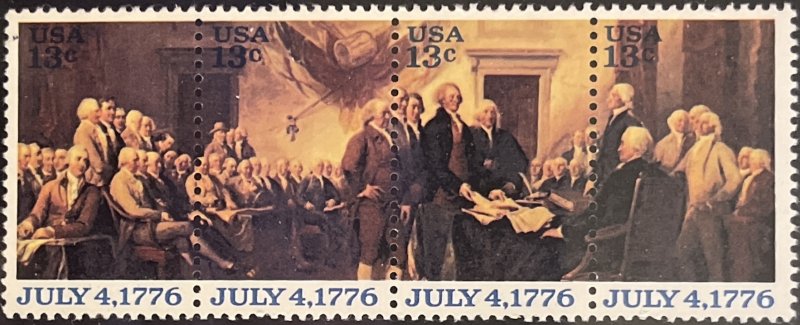 Scott #1691-1694 1976 13¢ Declaration of Independence MNH OG