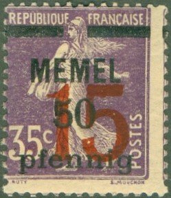 MEMEL 45 MH BIN $0.50