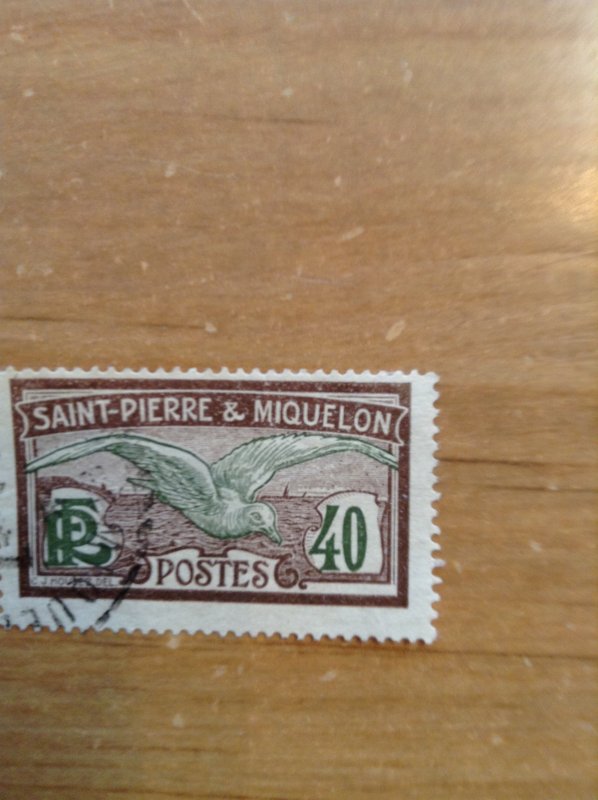 St Pierre & Miquelon SC 95 used