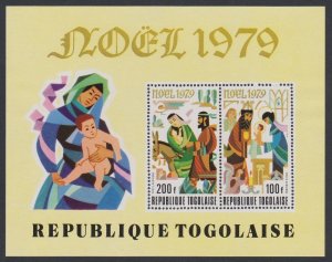 Togo Christmas MS 1979 MNH SC#C405a SG#MS1410