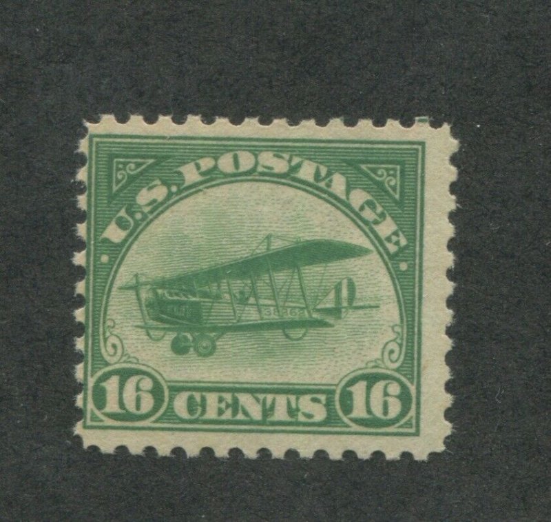 1918 United States Air Mail Postage Stamp #C2 Mint Never Hinged Fine OG