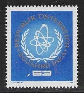 Austria MNH sc# 1059 Atomic Eng. Ag.