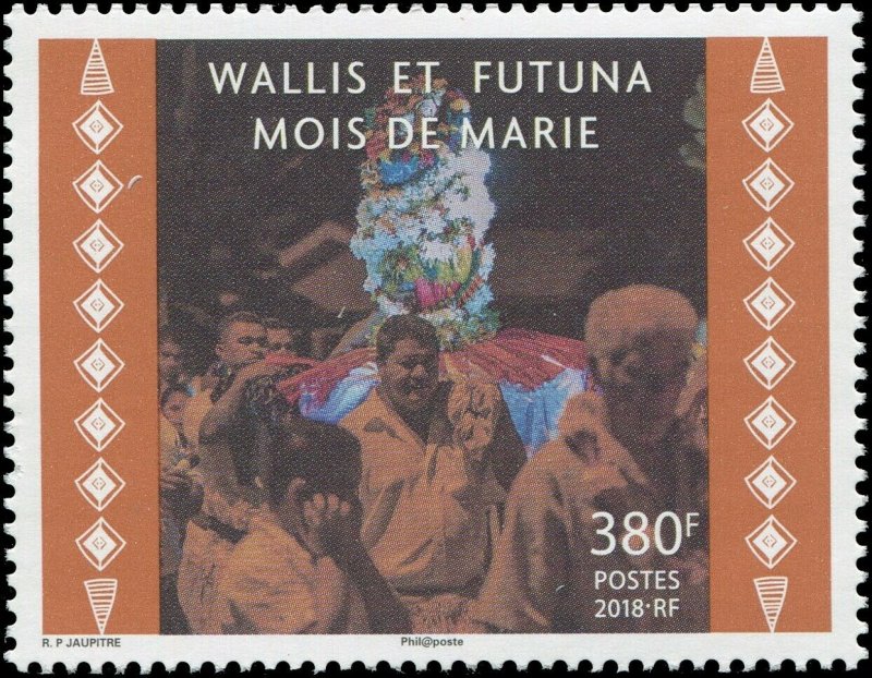 Wallis & Futuna Islands 2018 Sc 797 Month of Mary 