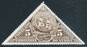 Nyassa, Sc #J5, 5c MH