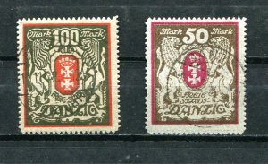 Germany Danzig 1922 Mi 100-1 Used 8667