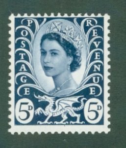 GREAT BRITAIN WALES 11 MNH BIN $0.50