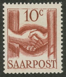 Saar 188 MNH