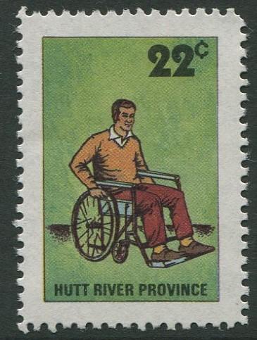 HUTT RIVER PROVINCE: INTERNATIONAL YEAR OF DISABLED PERSONS 1981 - 22c MNH