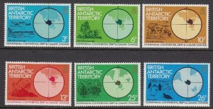 British Antarctic Territory 86-91 Climate Change mnh