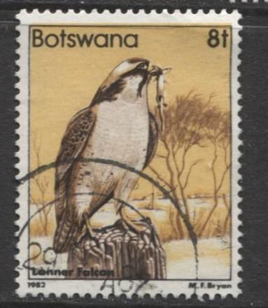 Botswana - Scott 310 - Birds Issue -1982 - VFU - Single 8t Stamp