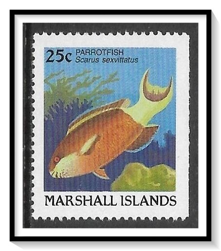 Marshall Islands #174 Parrotfish MNH