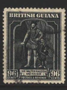 British Guiana Sc#221 Used