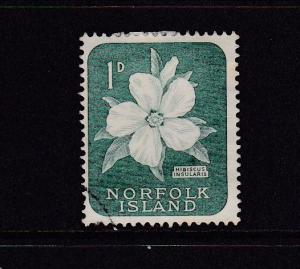 1960 Norfolk Island Defin 1d Used SG24