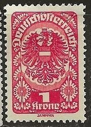 Austria ^  Scott # 217 - MH