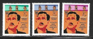 Iraq 833-835 MNH SC:$4.30